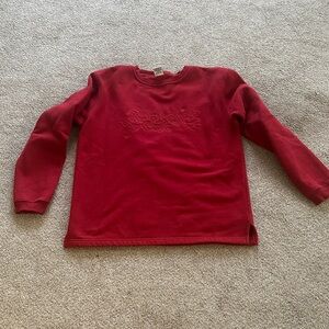Vintage Women’s rainforest cafe red sweat shirt size Large